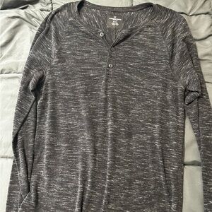 Long sleeve fuzzy shirt